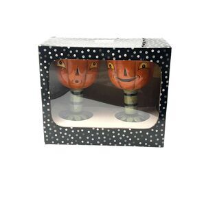 Johanna Parker Pumpkin Goblets Set Of 2